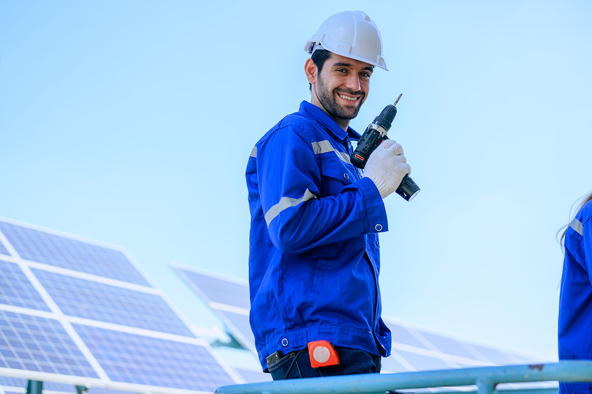 Instalación de paneles solares en Tecate