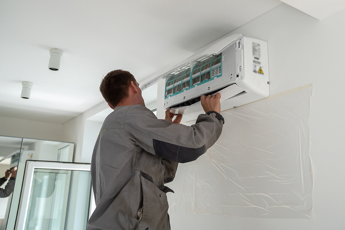 Instalación de mini-split en Tecate