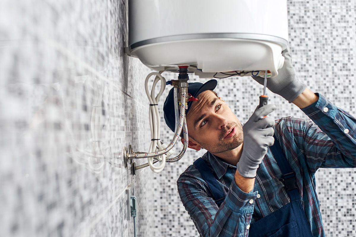 Instalación de boiler de paso eléctrico y solar en Tecate
