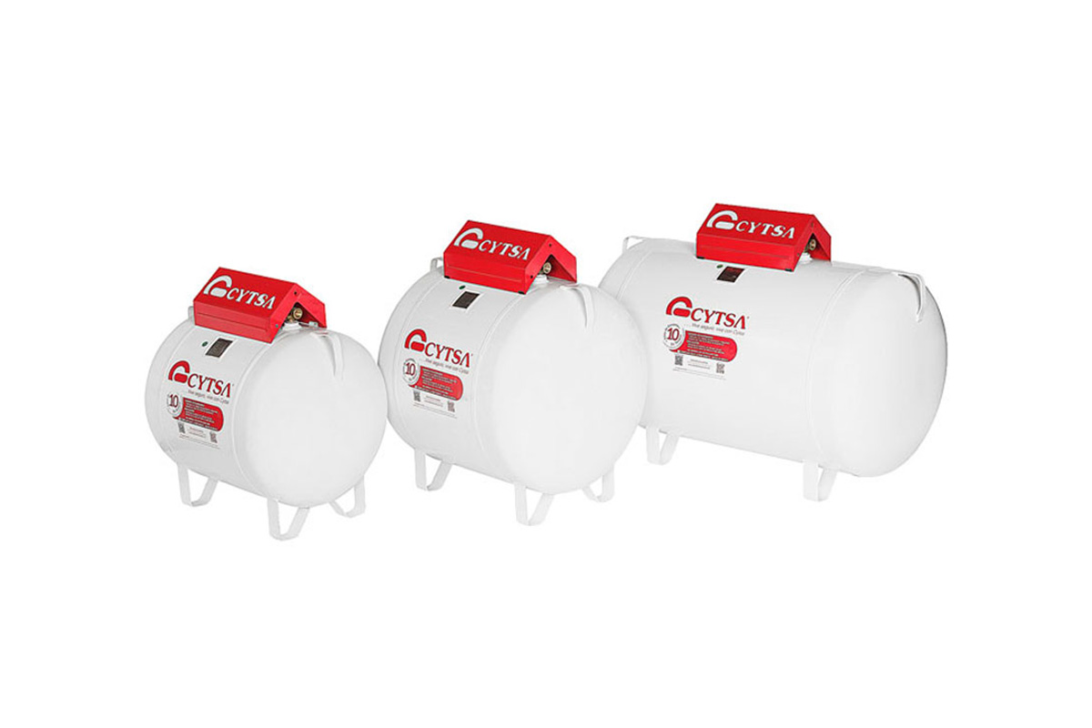 Instalación de gas estacionario en Tecate